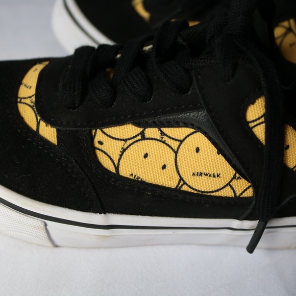 AIRWALK Boys Sneakers Running Shoes Smiley Face Huntington Lace Up Youth Size 1 - Picture 11 of 14